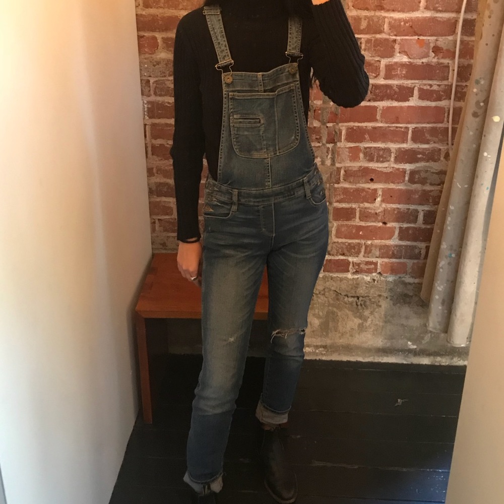 Denim Overalls